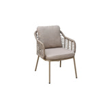 Luna dining tuinstoel | rope | beige | Min afname 2 st