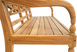 Stationsbank 150cm | hardhout