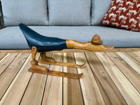 Ski Eend | Bamboe | Blauw