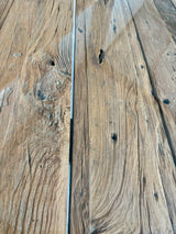 Alba tuintafel 200cm | Rustiek gerecycled teak | Y-poot zwart