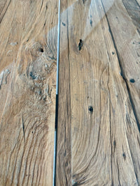 Alba tuintafel 200cm | Rustiek gerecycled teak | Y-poot zwart