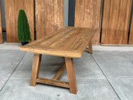 Muiderslot tuintafel 260 | gerecycled teak