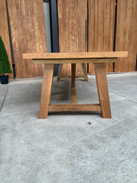 Muiderslot tuintafel 260 | gerecycled teak