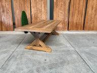 Slot Loevestein tuintafel 260 | gerecycled teak