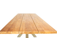 Royce tuintafel 260cm | oud teak | Matrix poot beige