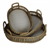 Butlertray ovaal | bamboe