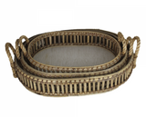Butlertray ovaal | bamboe