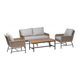 Cayman loungeset | Naturel | Wicker loom