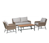 Cayman loungeset | Naturel | Wicker loom