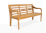 Stationsbank 150cm | hardhout