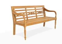 Stationsbank 150cm | hardhout